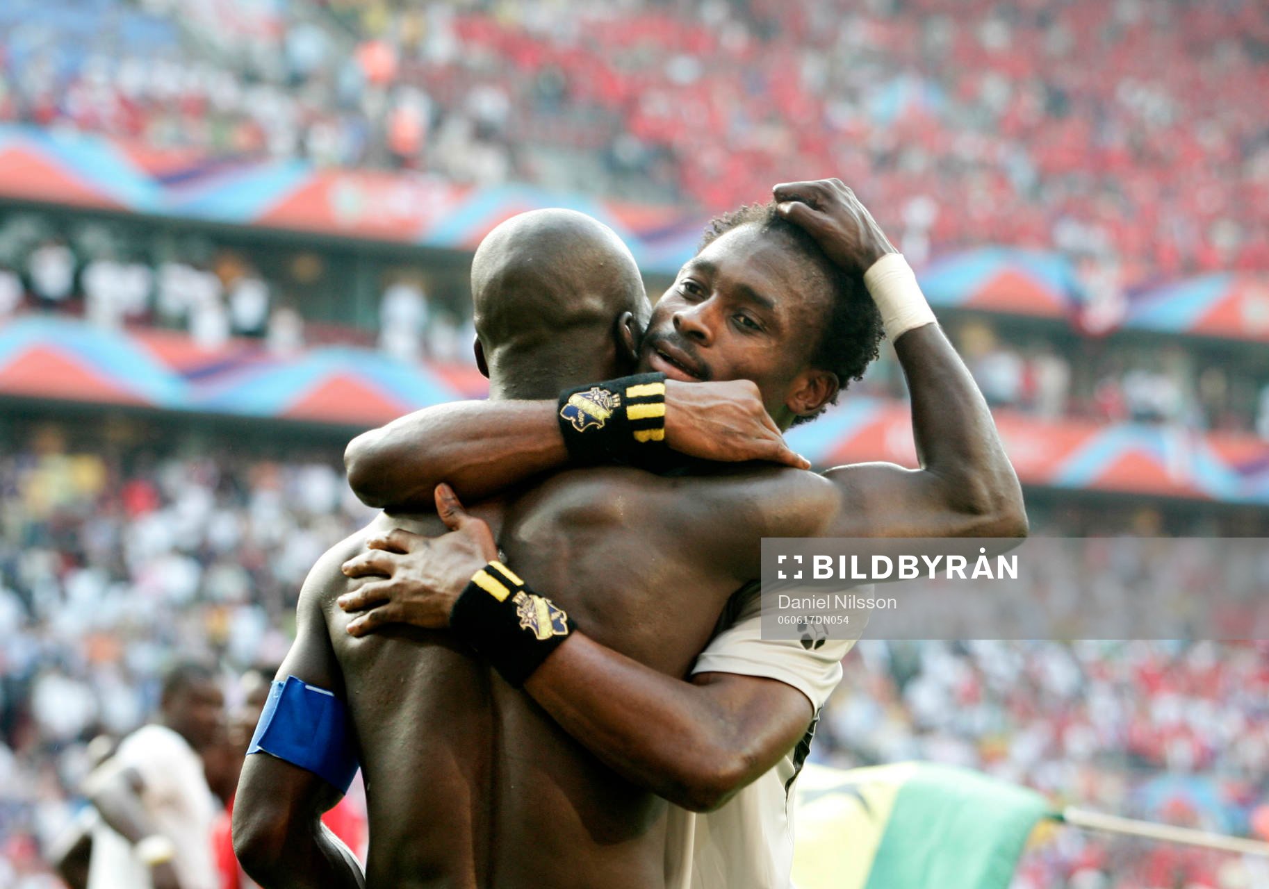 Derek Boateng, Ghana, jubel