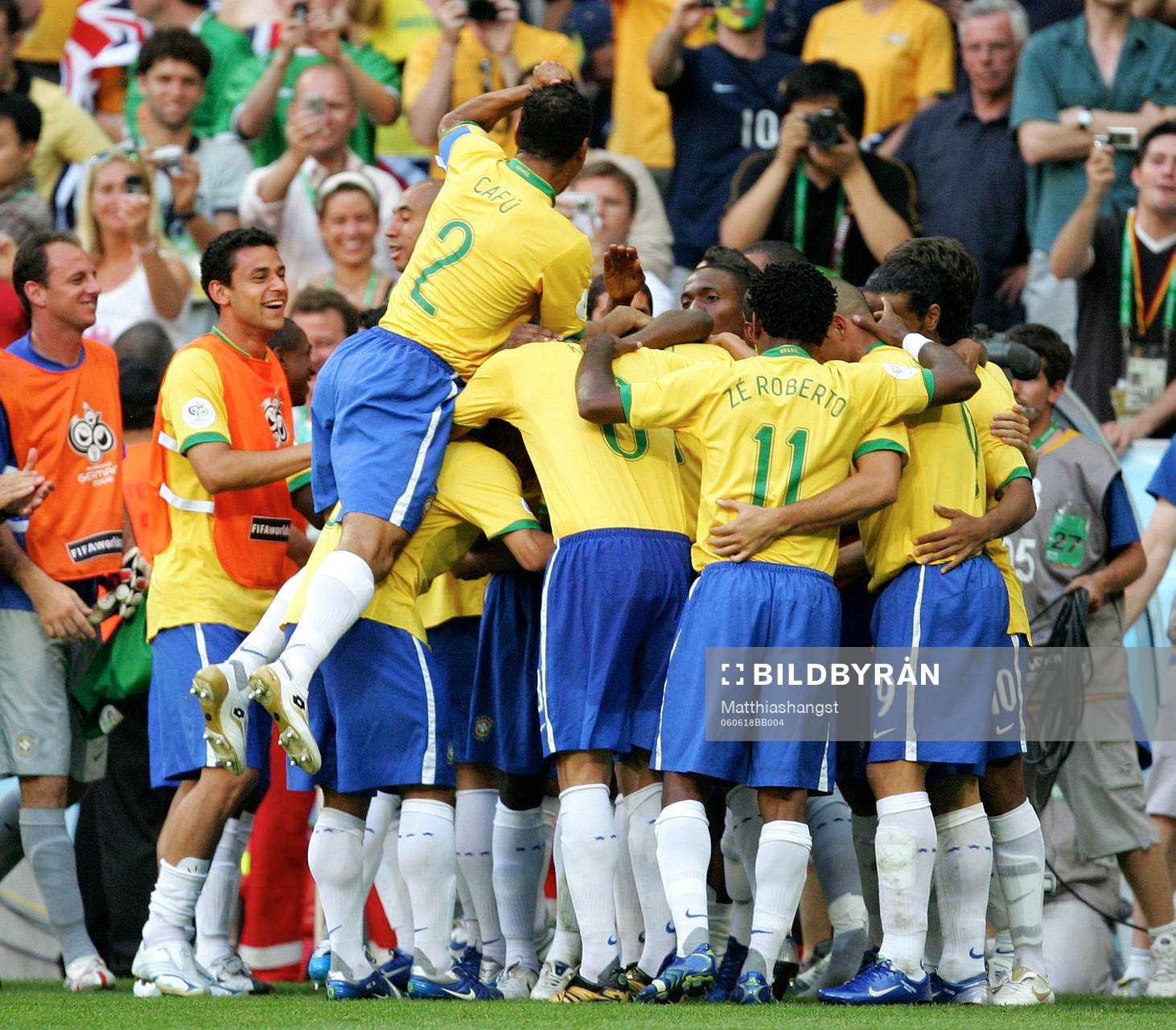 Jubel Brasilien