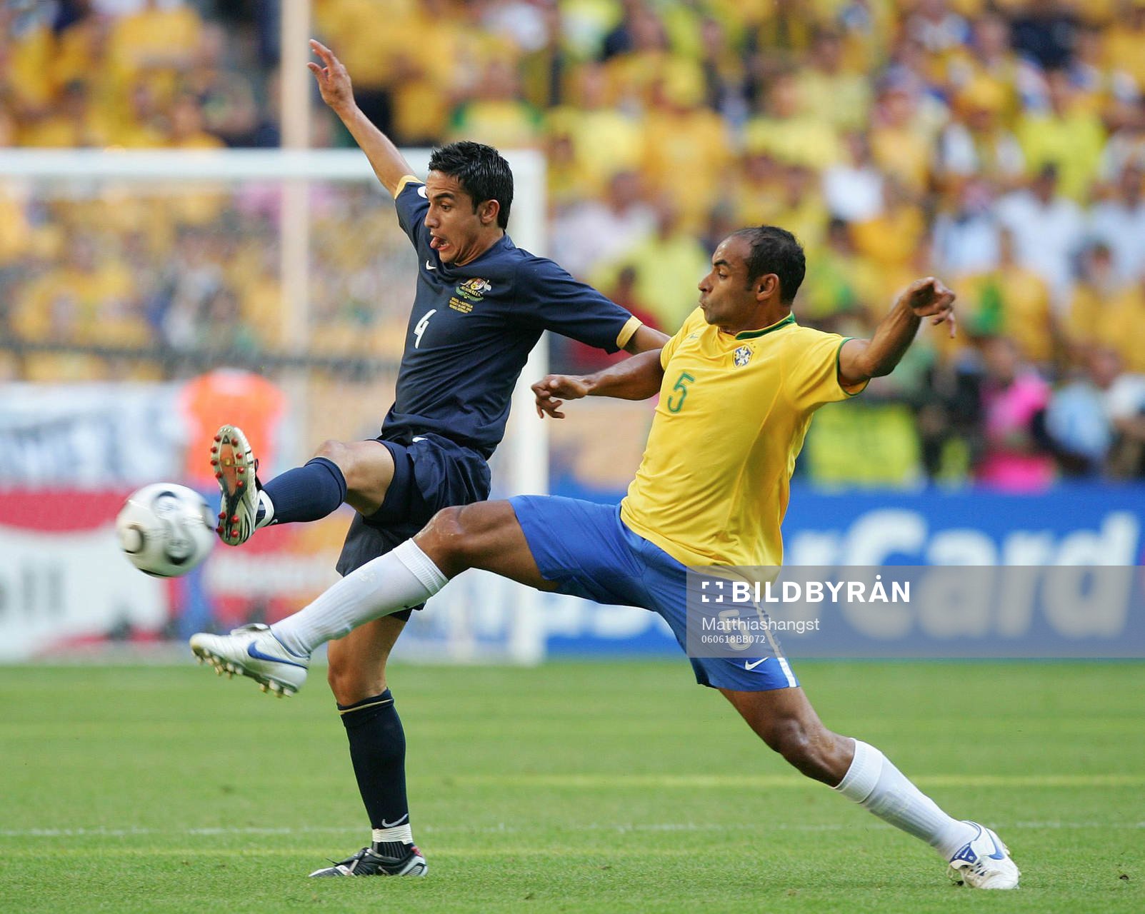 Tim Cahill och Emerson, Brasilien