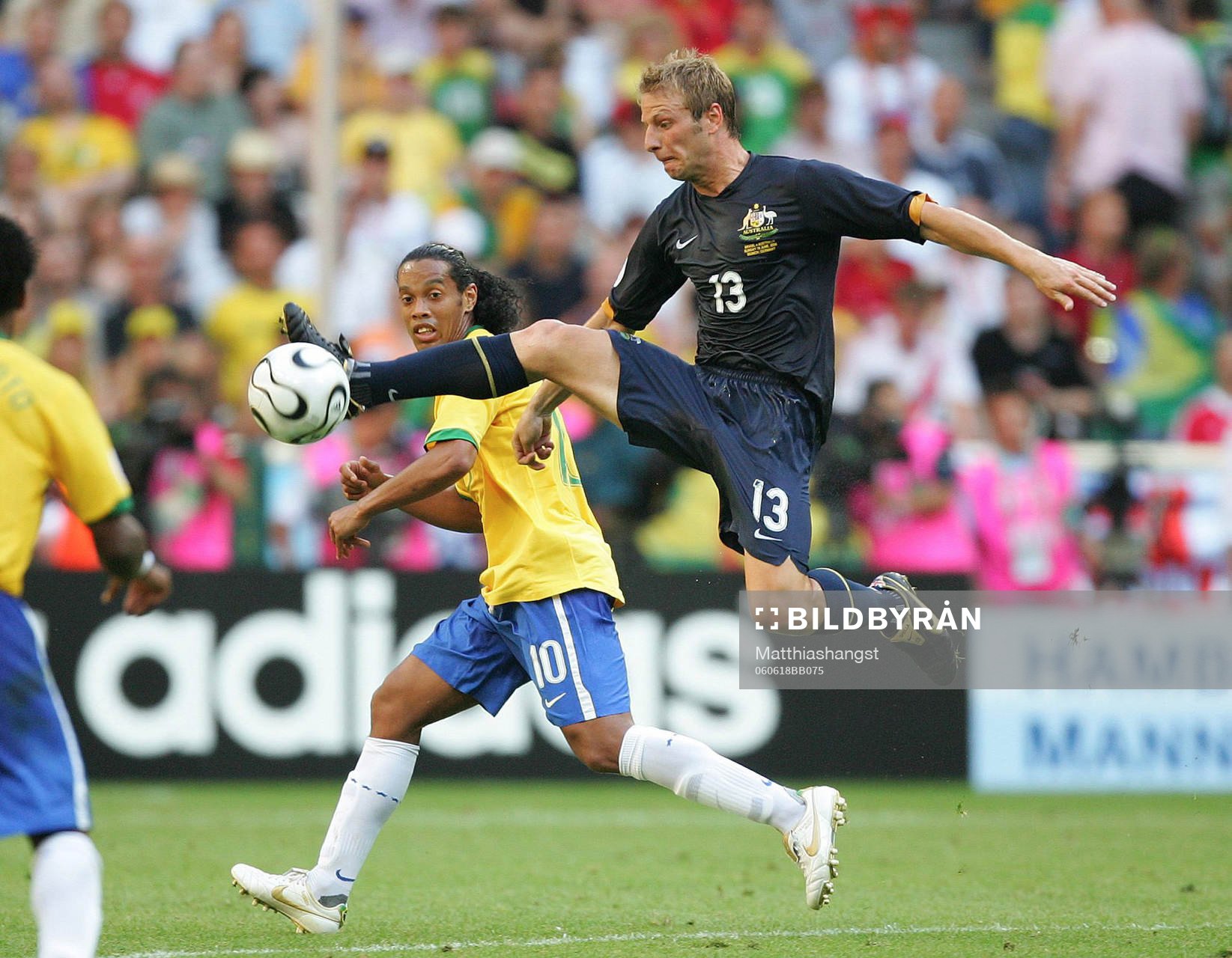 Ronaldinho och Vince Grella