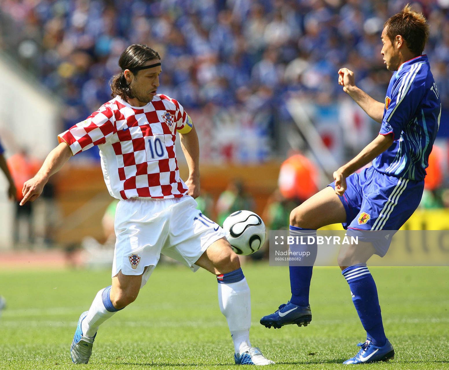  Niko Kovac, Kroatien och Naohiro Takahara, Japan.