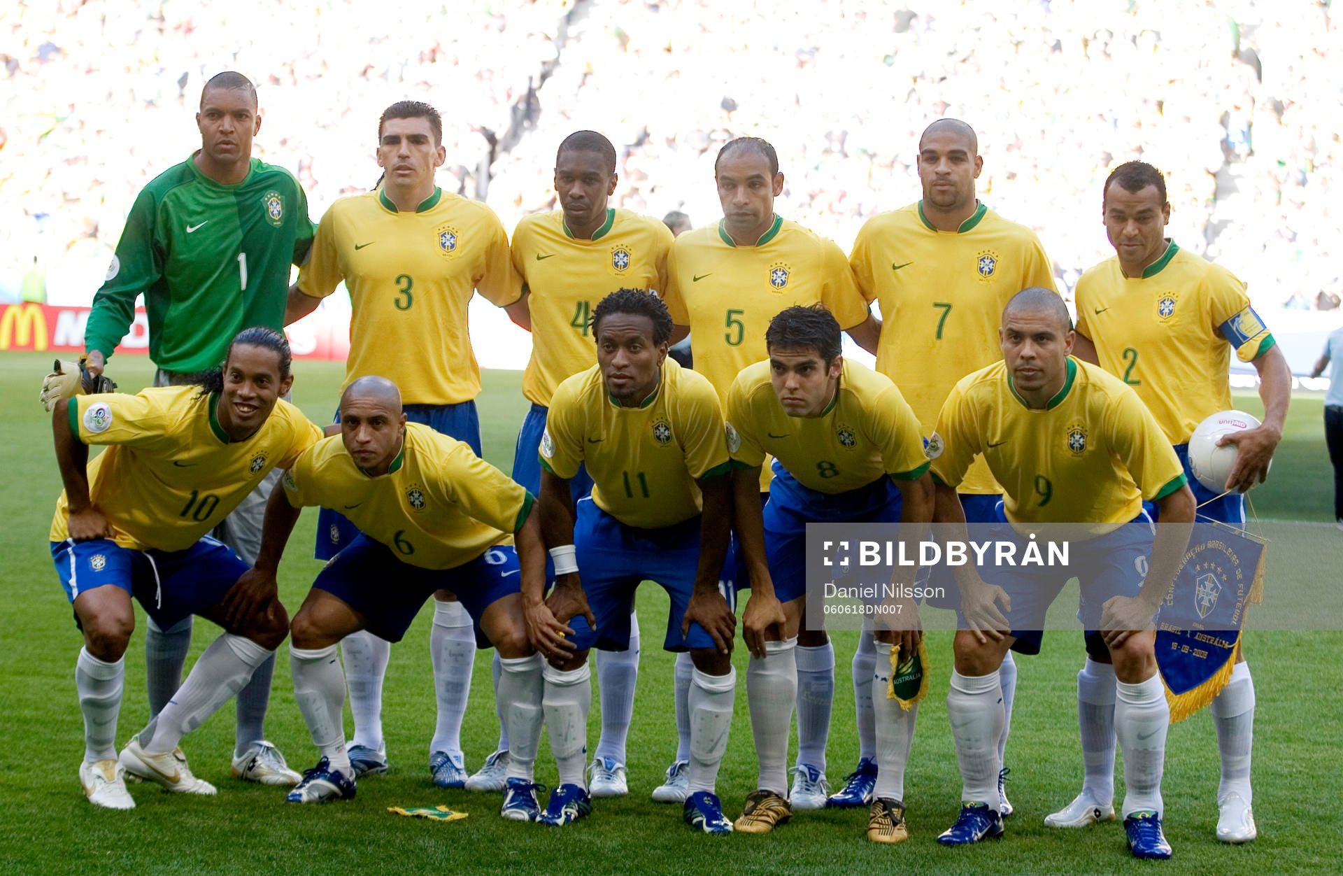 Fotboll, VM 2006, Lagbild, laguppställning, startelva,