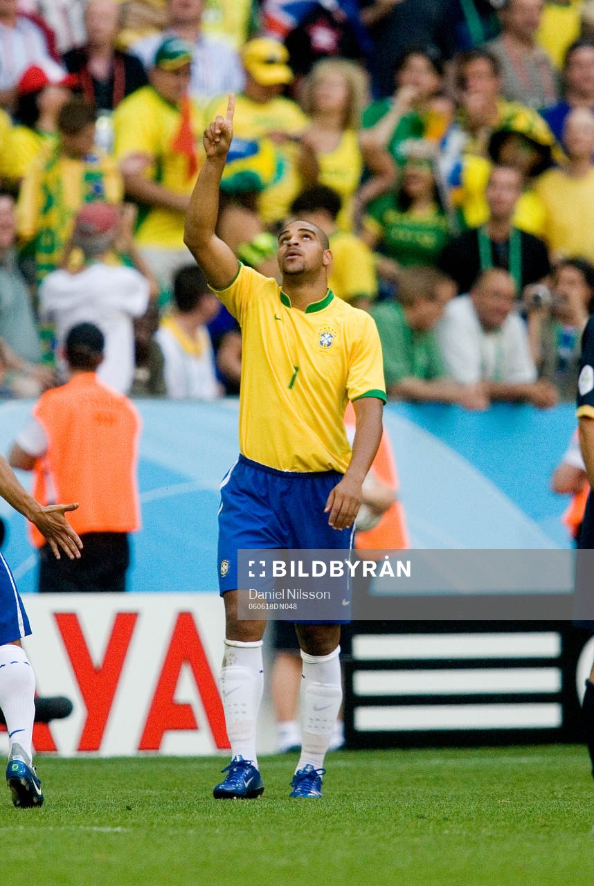 Adriano, Brasilien, jubel