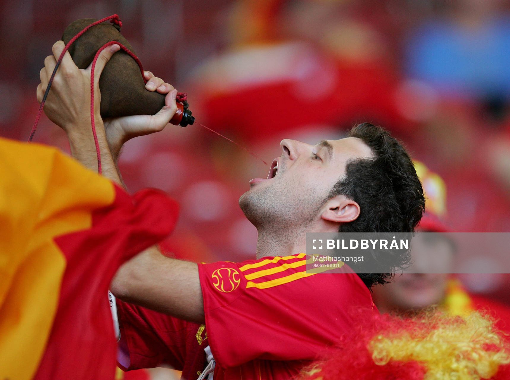 Fans, supporter, dricka