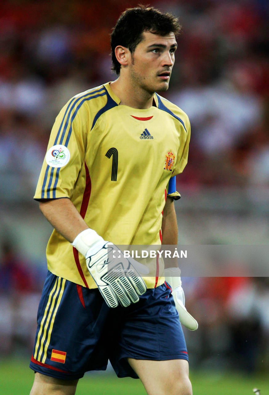  Iker Casillas, målvakt, Spanien
