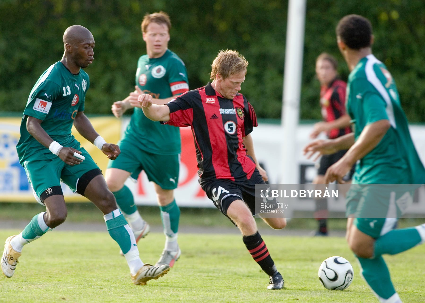  Joakim Hagernäs, Brommapojkarna gjorde 1-0. 