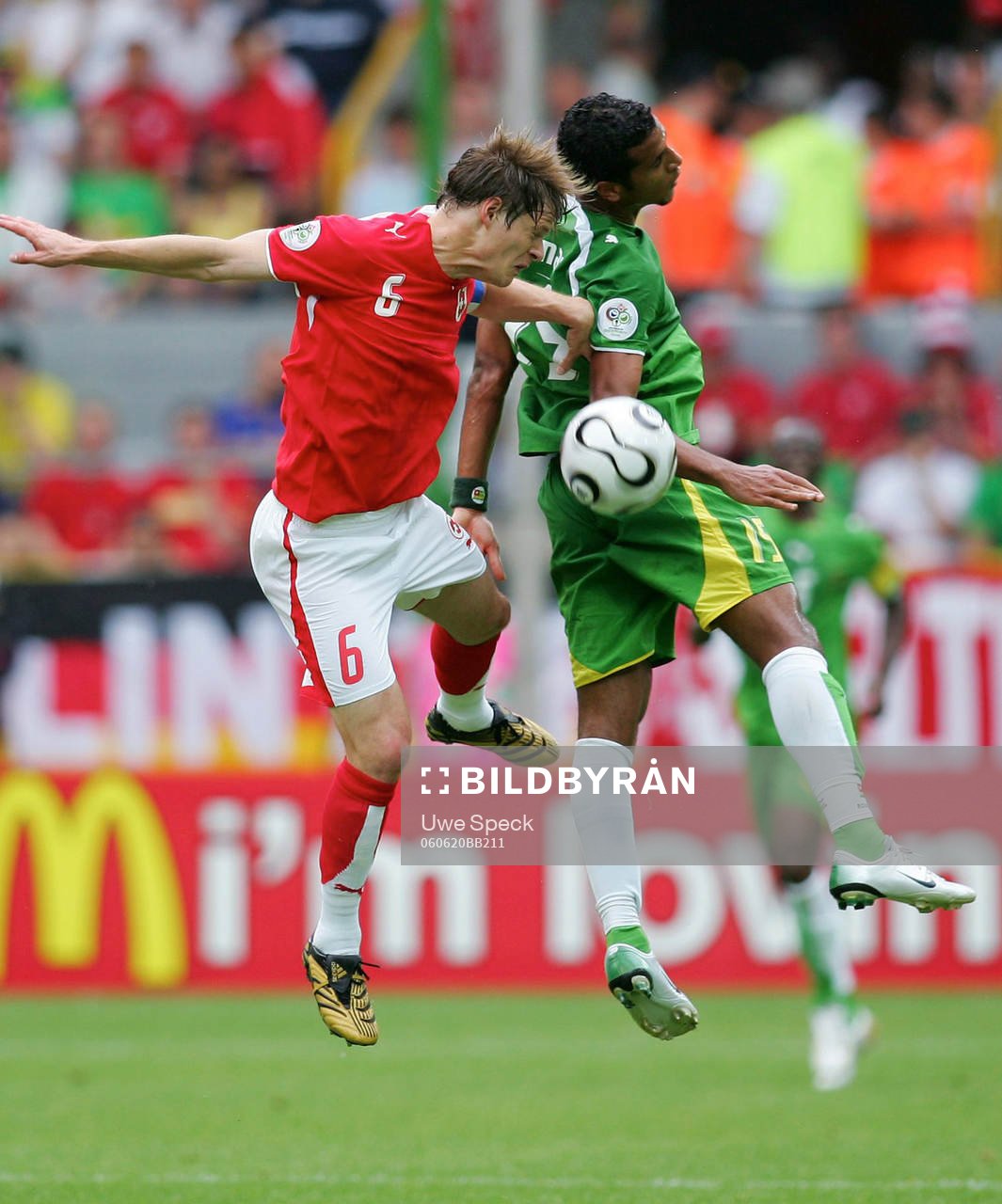  Johann Vogel, Schweiz och Alaixys Romao, Togo