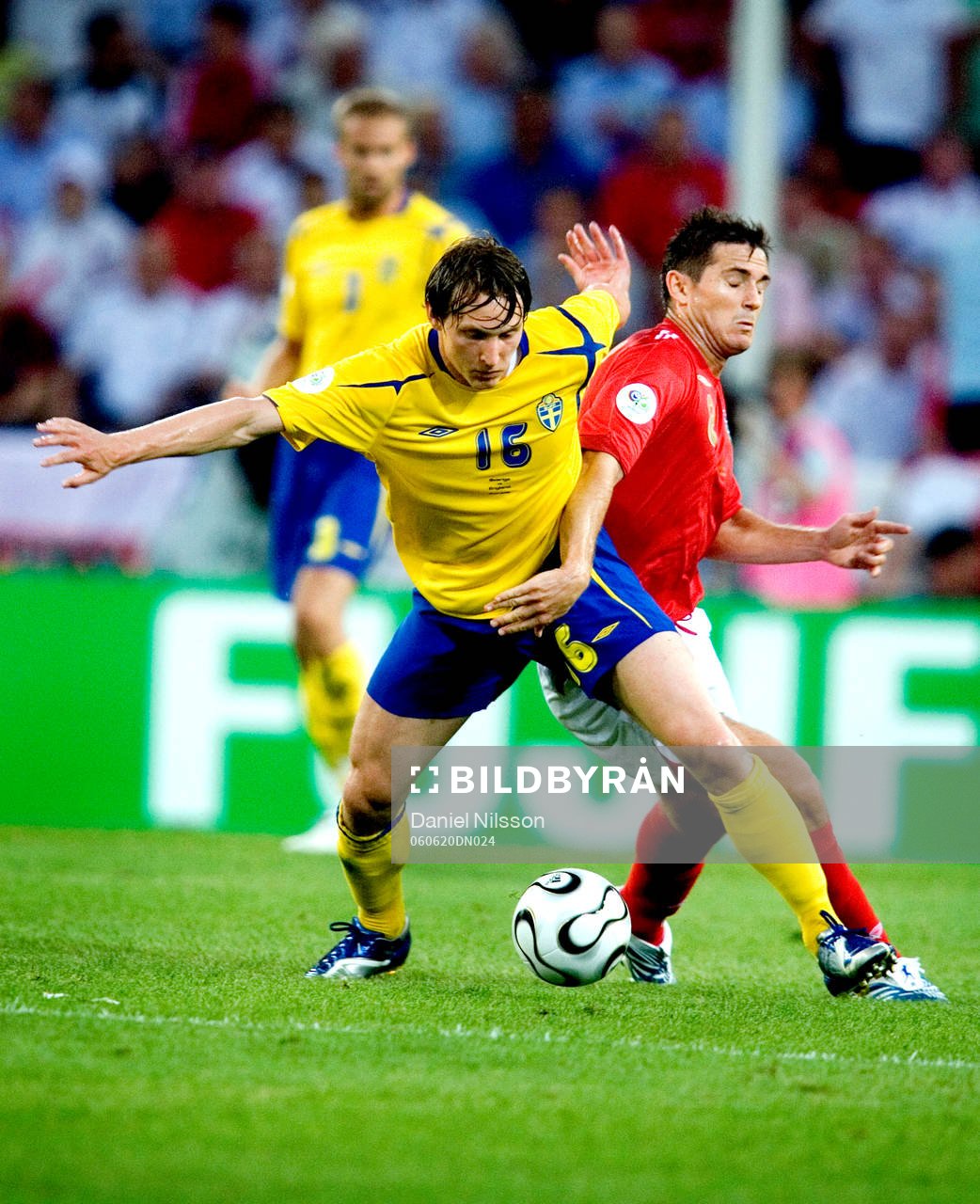 Frank Lampard, England och Kim Källström, Sverige