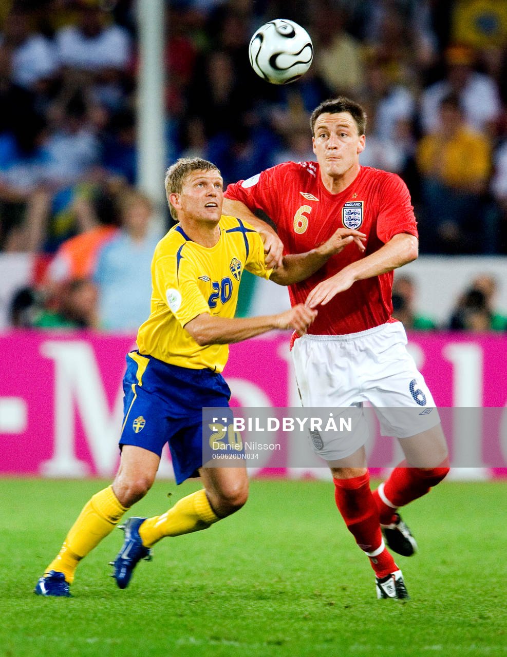 John Terry, England och Marcus Allbäck, Sverige