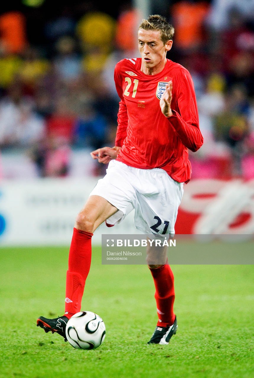 Fotboll, VM 2006, Peter Crouch, England
