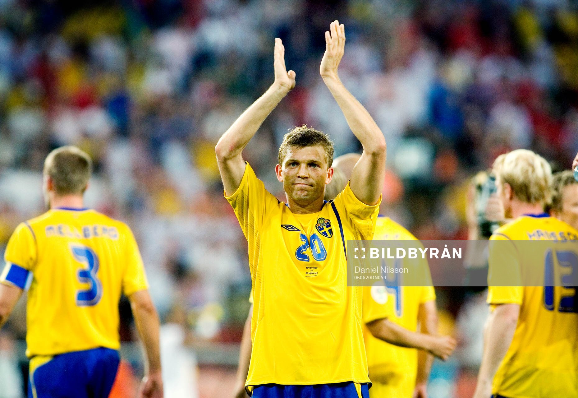 Marcus Allbäck, Sverige jubel