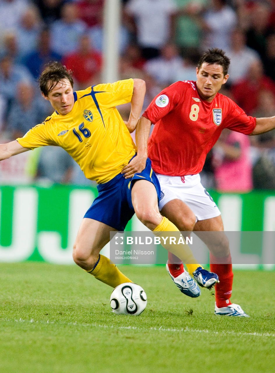 Kim Källström, Sverige och Frank Lampard, England