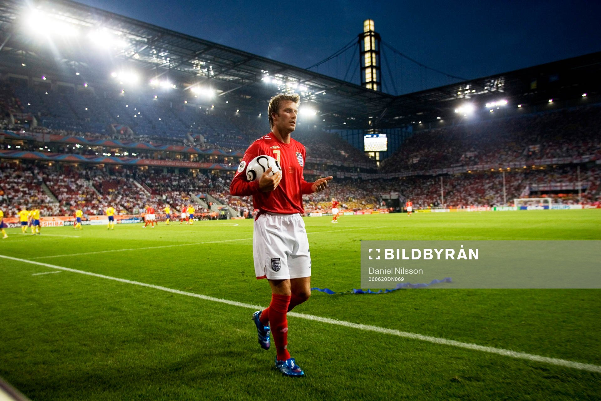 David Beckham,  England