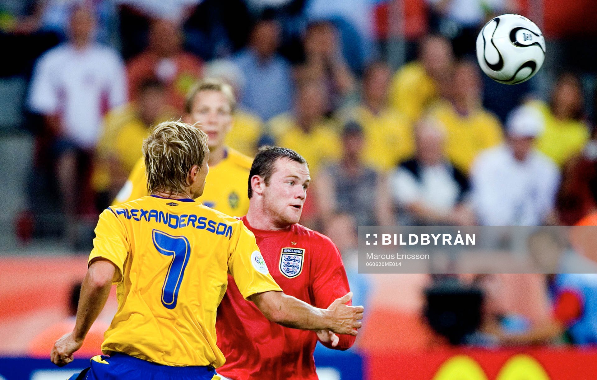 Niclas Alexandersson och Wayne Rooney