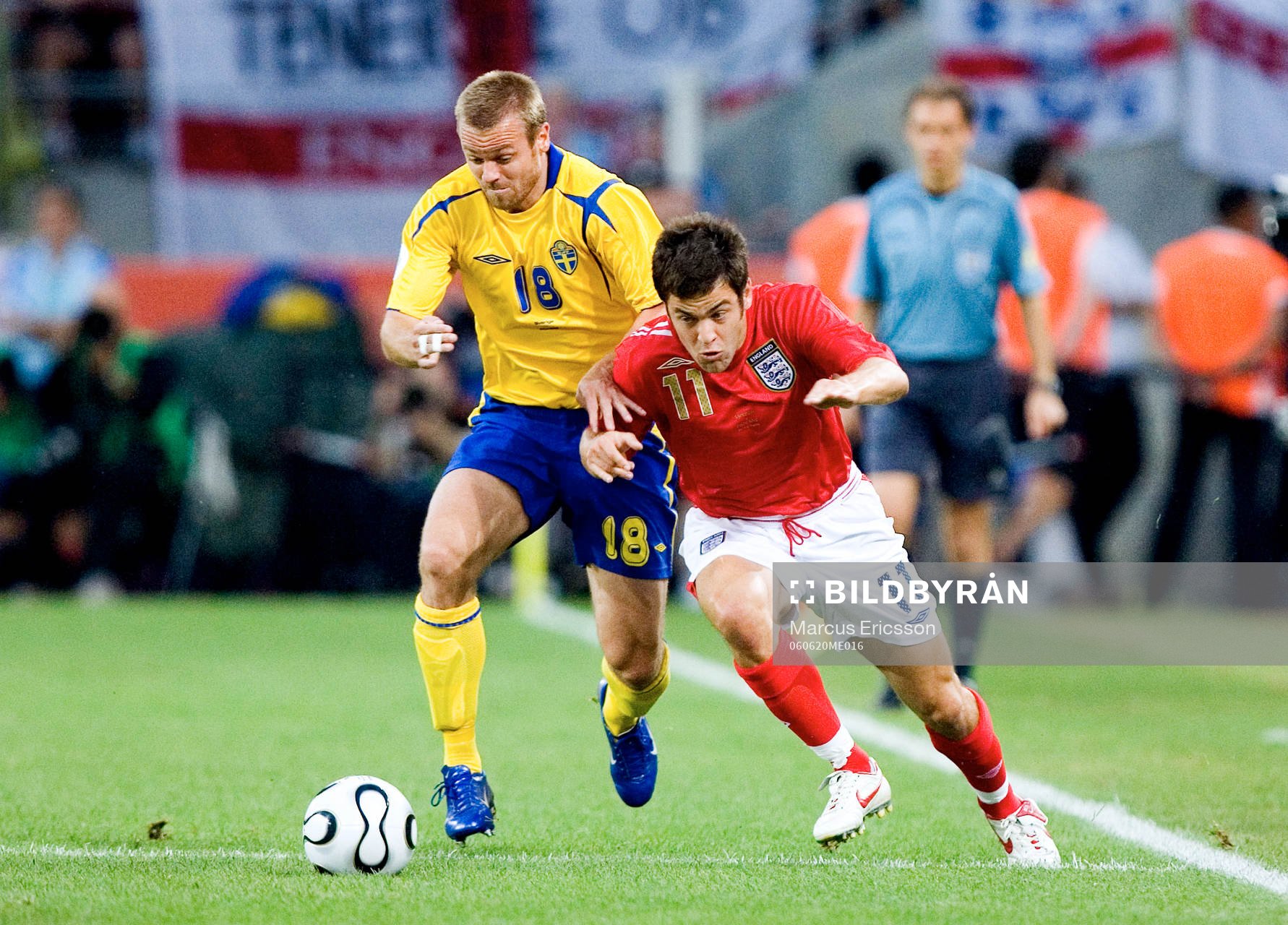 Mattias Jonson och Joe Cole