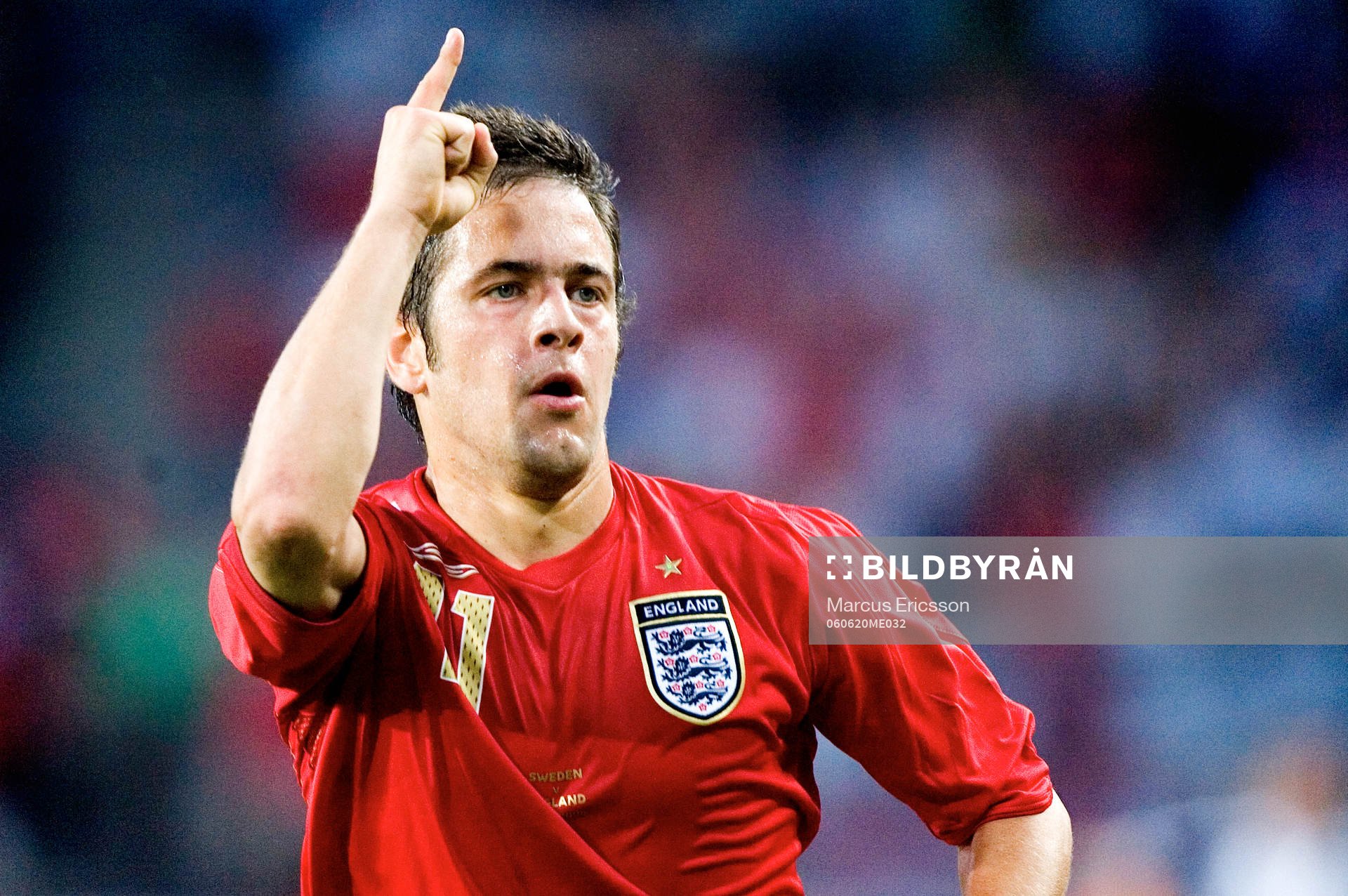 Joe Cole, England jubel