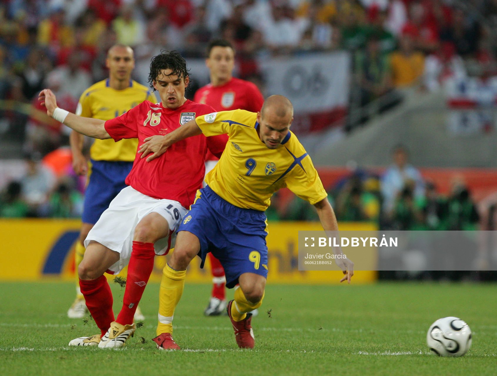 Owen Hargreaves, England och Fredrik Ljungberg, Sverige