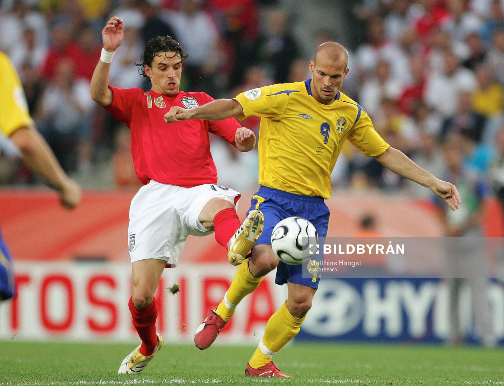 Owen Hargreaves, England och Fredrik Ljungberg, Sverige