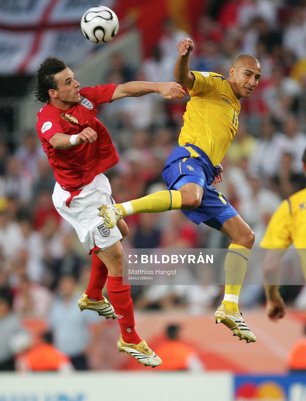 Owen Hargreaves, England och Henrik Larsson, Sverige