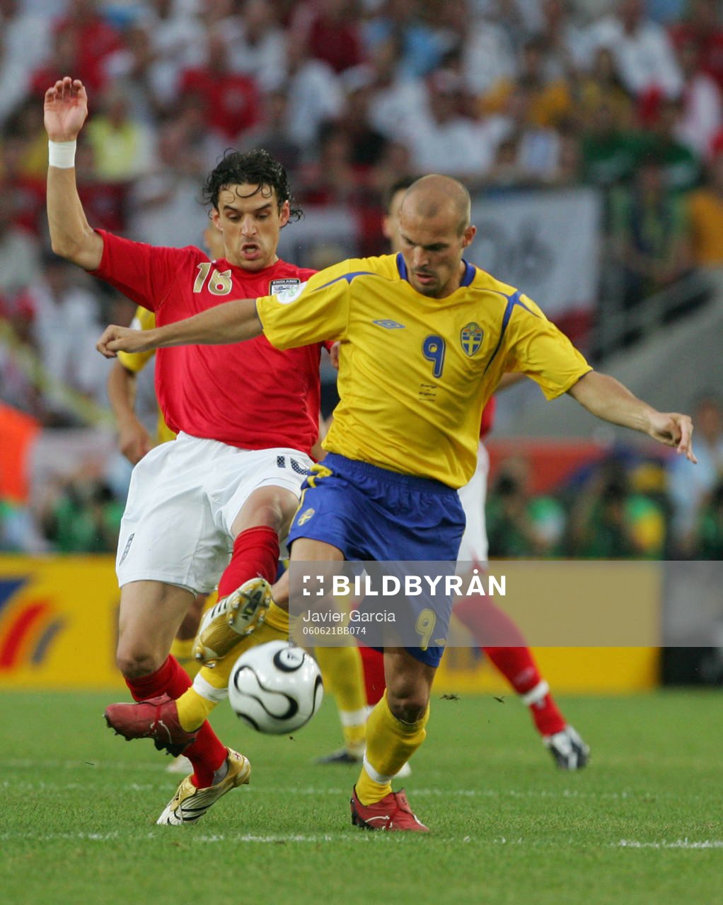 Owen Hargreaves, England och Fredrik Ljungberg, Sverige