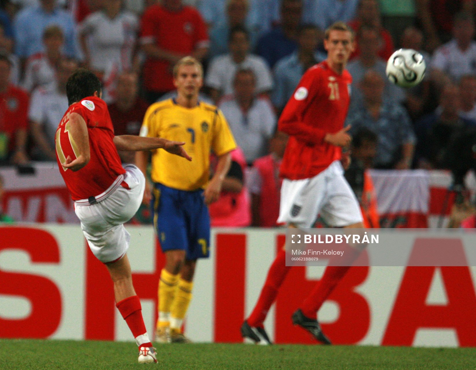 Joe Cole, England gör 0-1