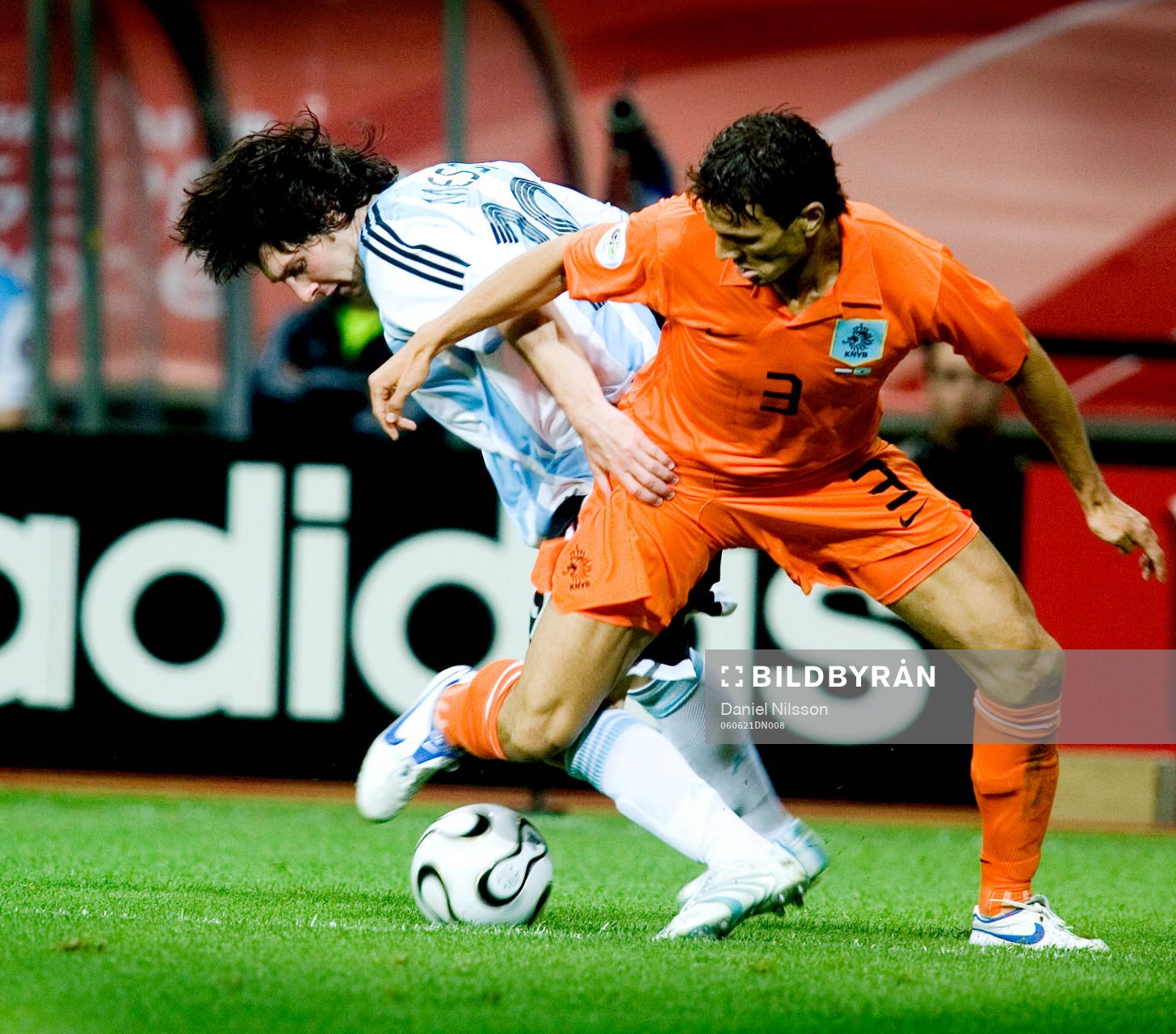 Lionel Messi, Arentina och Khalid Boulahrouz, Holland