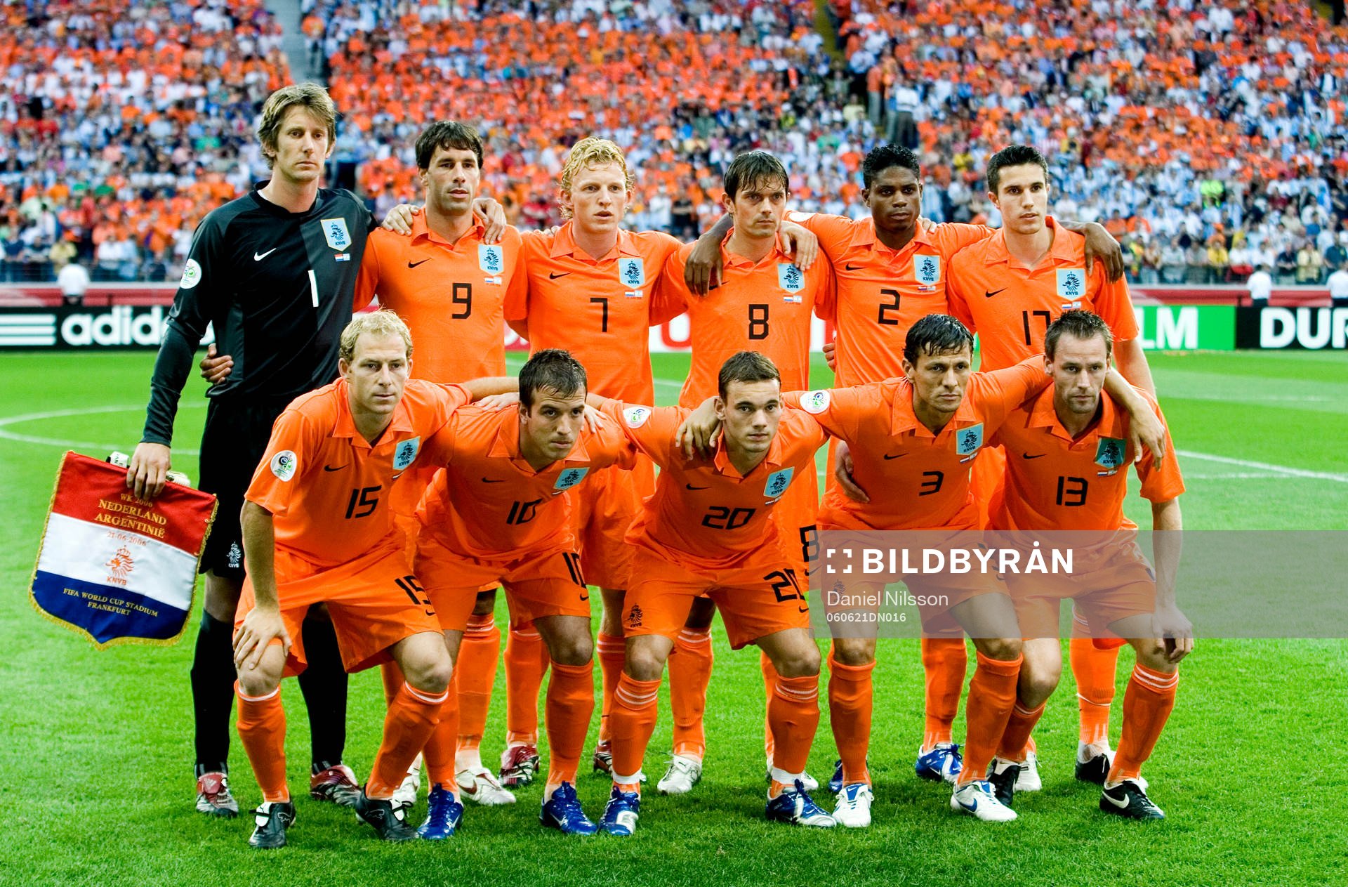 Fotboll, VM 2006, Holland Lagbild