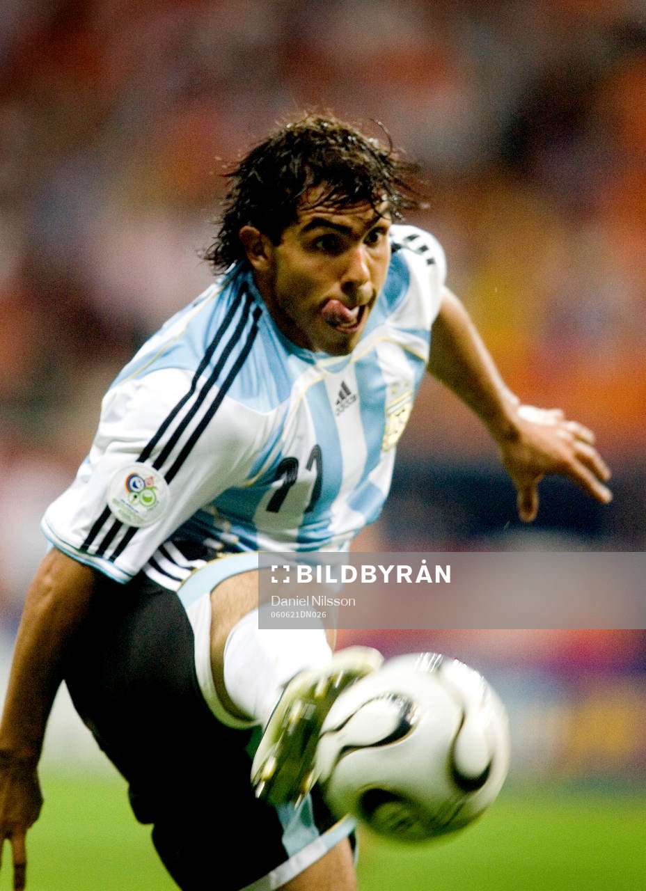 Fotboll, VM 2006, Oscar Tevez, Argentina