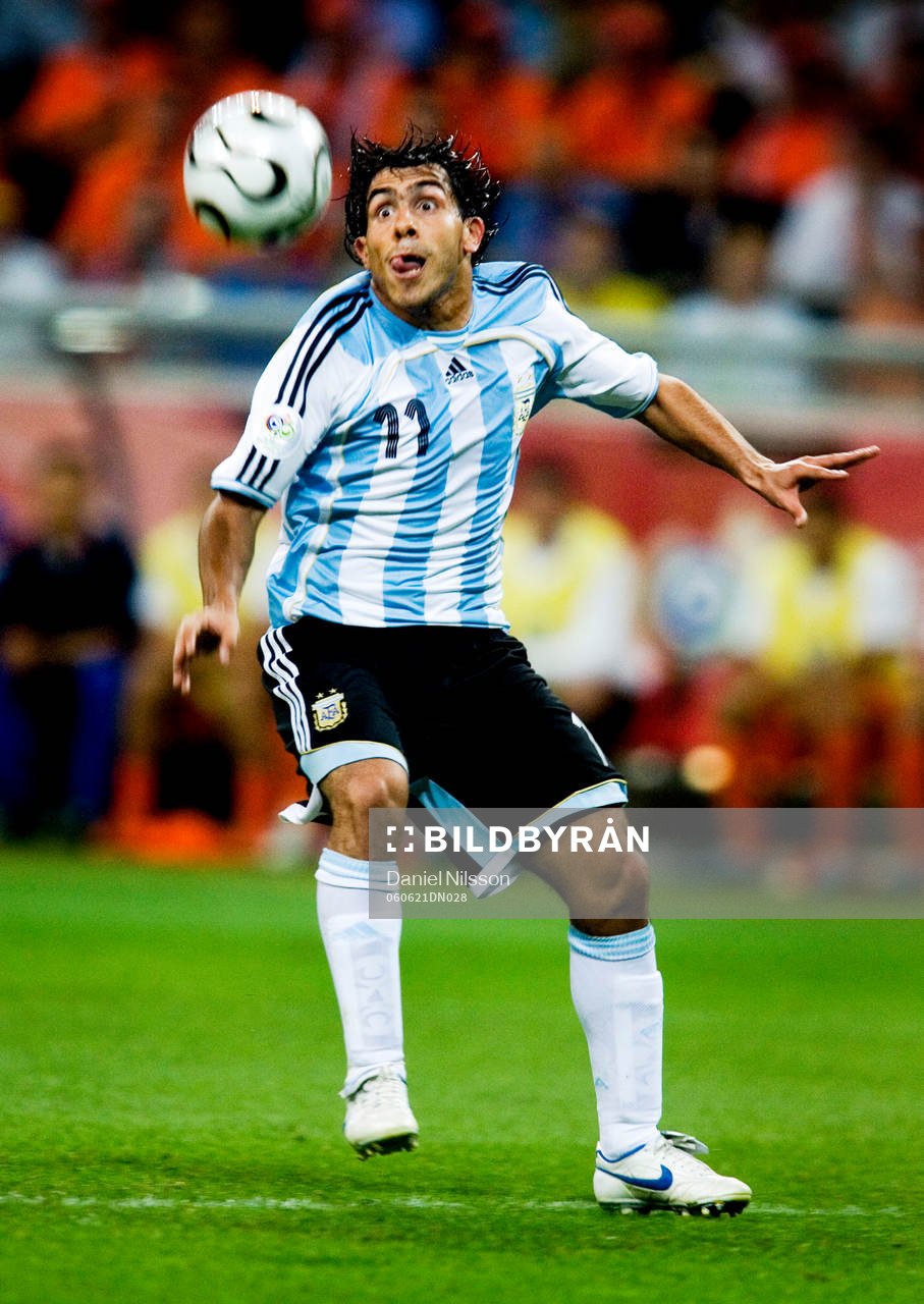 Fotboll, VM 2006, Oscar Tevez, Argentina