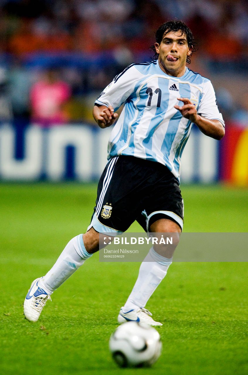 Fotboll, VM 2006, Oscar Tevez, Argentina
