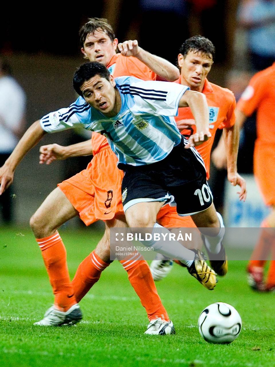 Juan Riquelme, Argentina och Philip Cocu, Holland