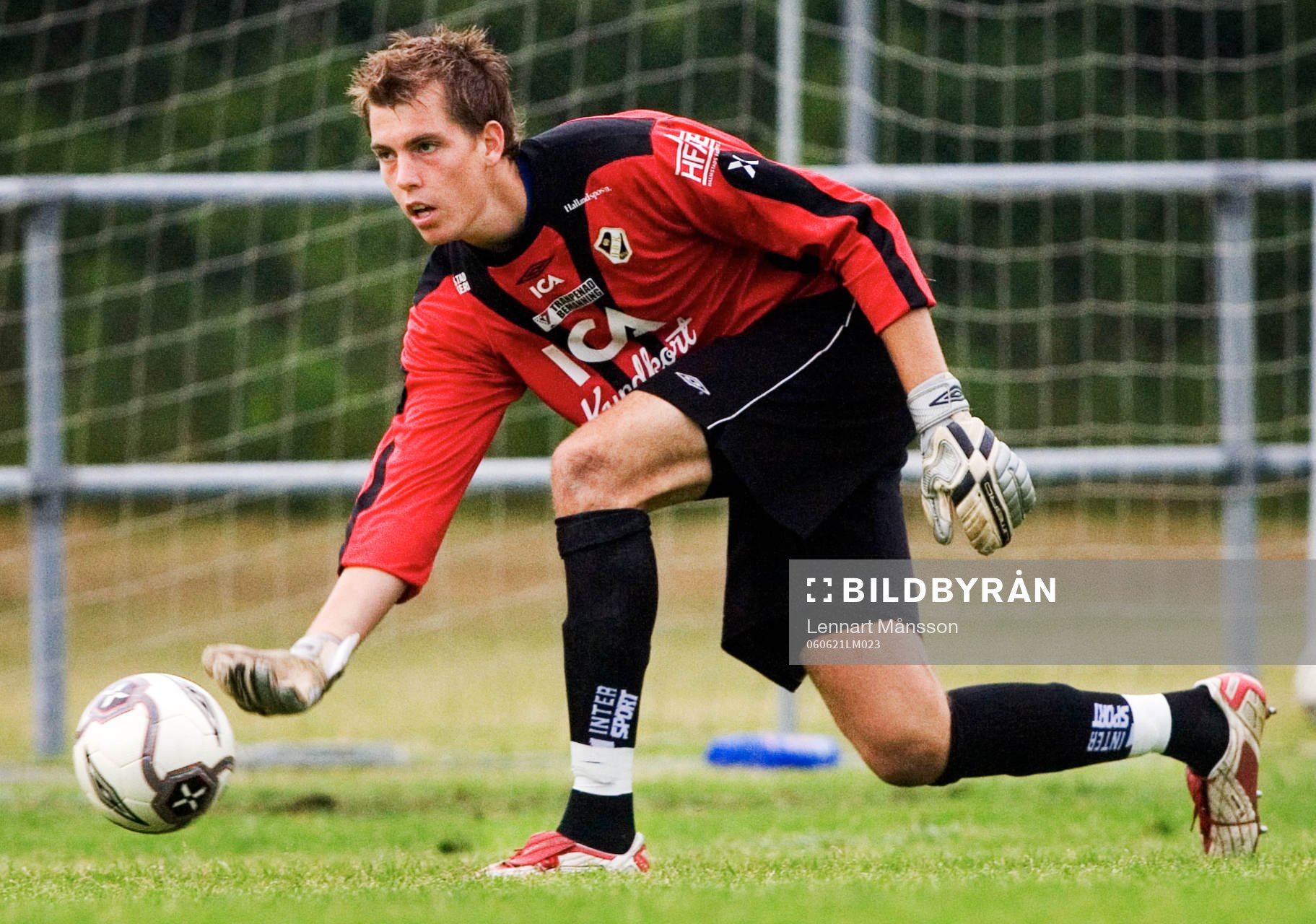 Marcus Sahlman, Halmstad, målvakt