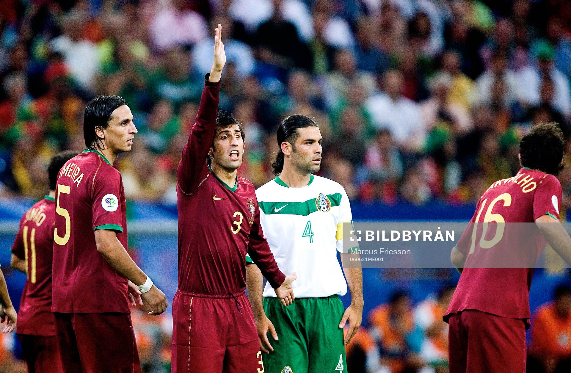 Fernando Meeira, Caneira, Portugal och Rafael Marquez,