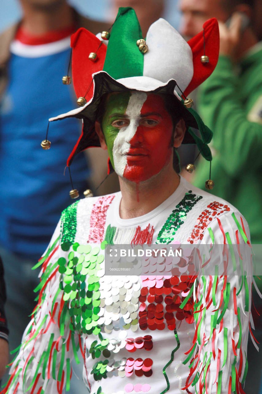 Supporter, fans, ansiktsmålning