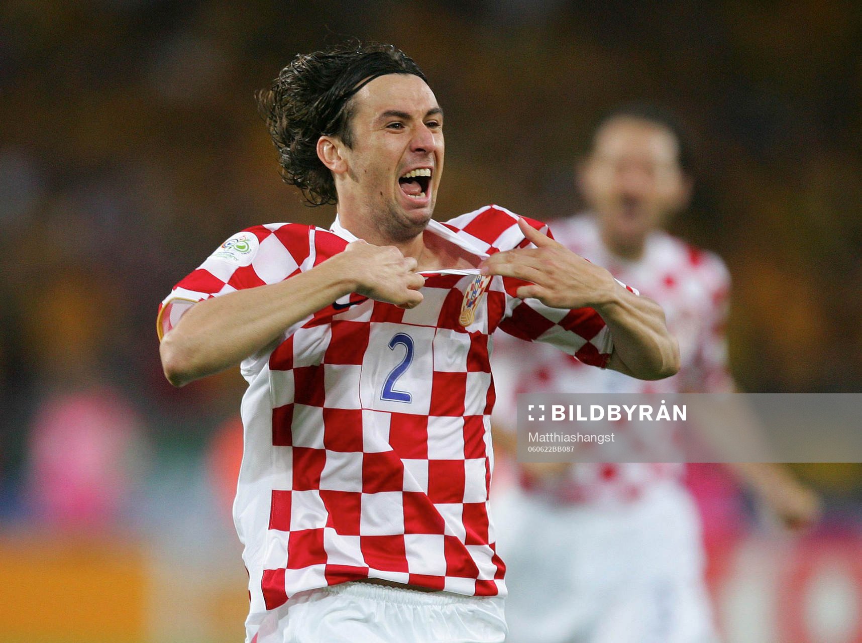 Jubel Dario Srna, Kroatien