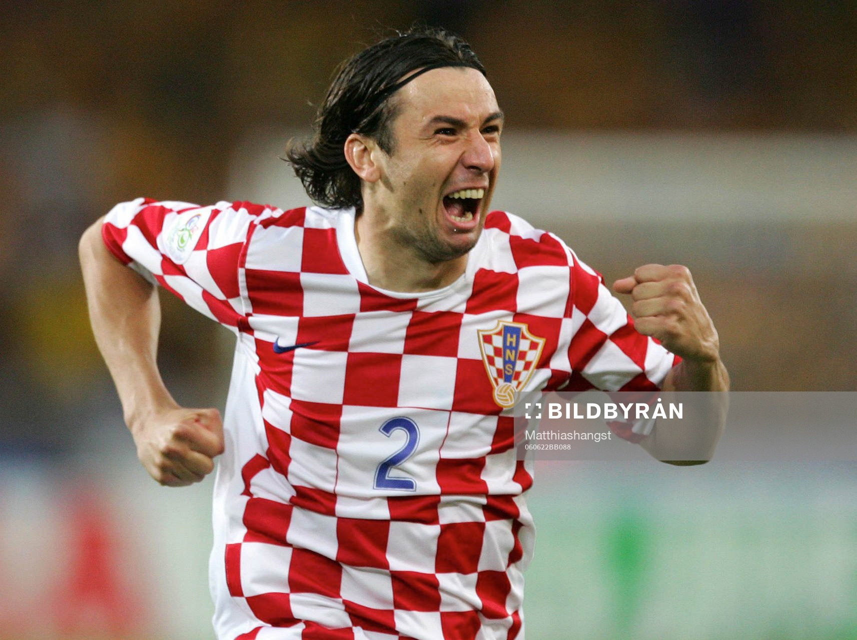 Jubel Dario Srna, Kroatien