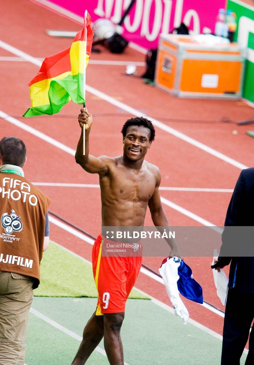 Derek Boateng, Ghana, jubel