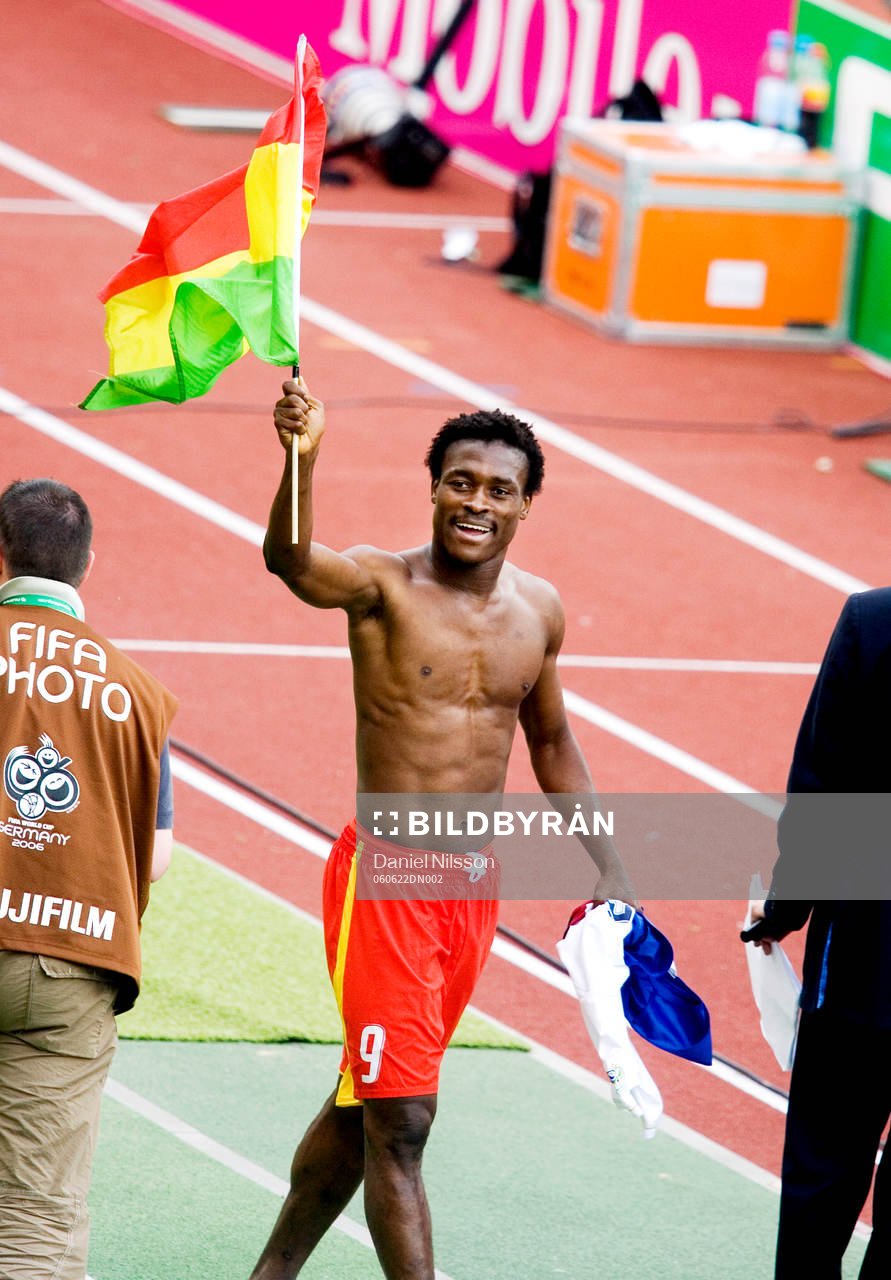 Derek Boateng, Ghana, jubel