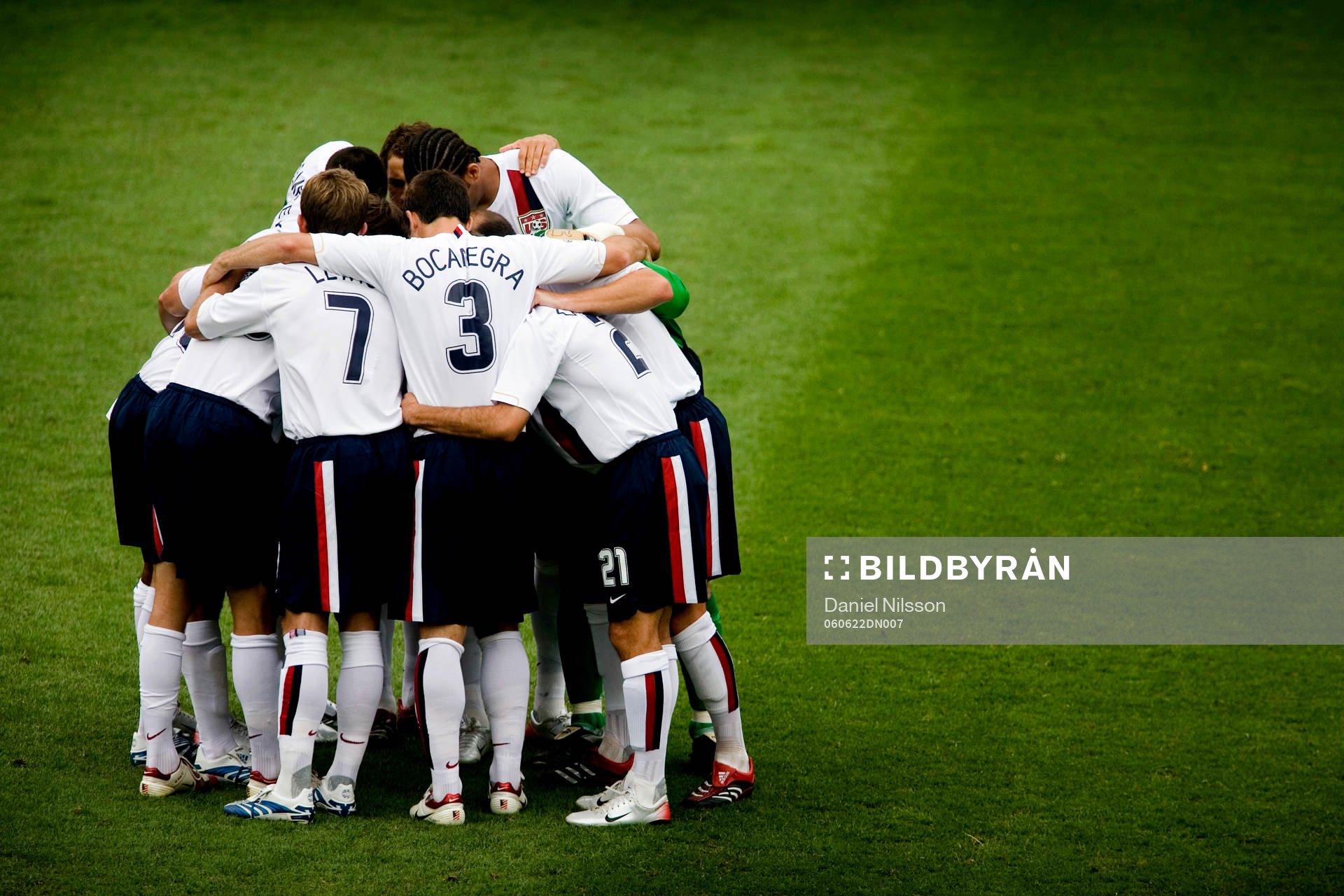 Fotboll, VM 2006, USA, uppladning