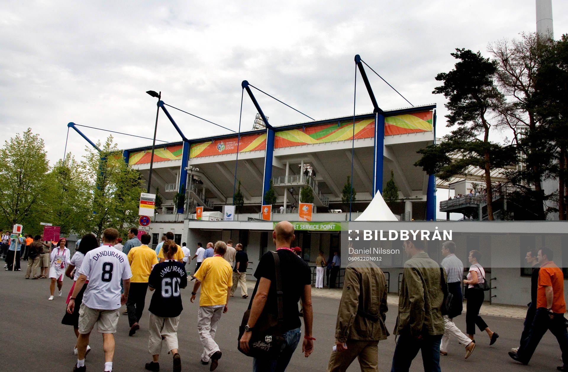 Fotboll, VM 2006, Arena, Nürnberg, exteriör