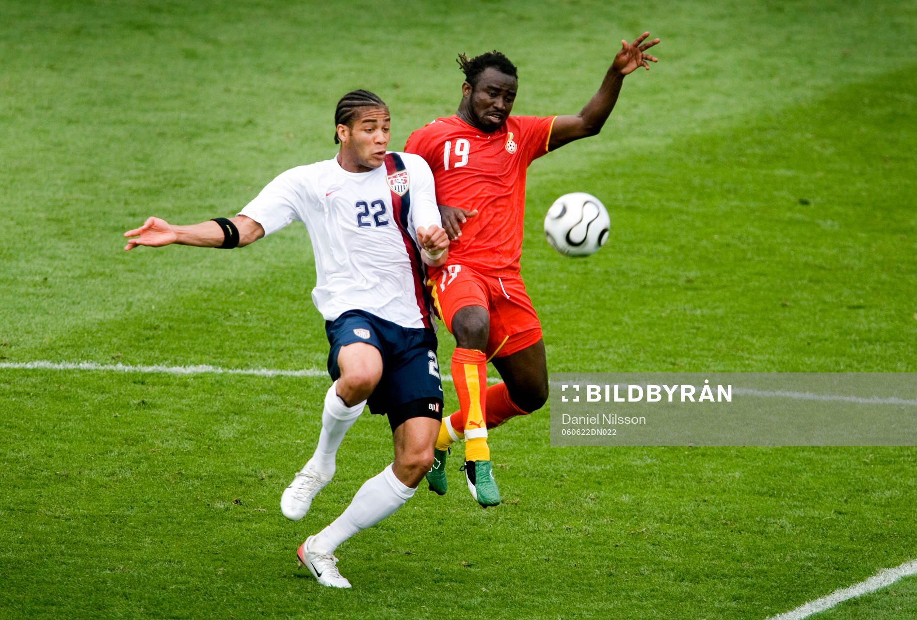 Razak Pimpong, Ghana och  Oguchi Onyewu,USA