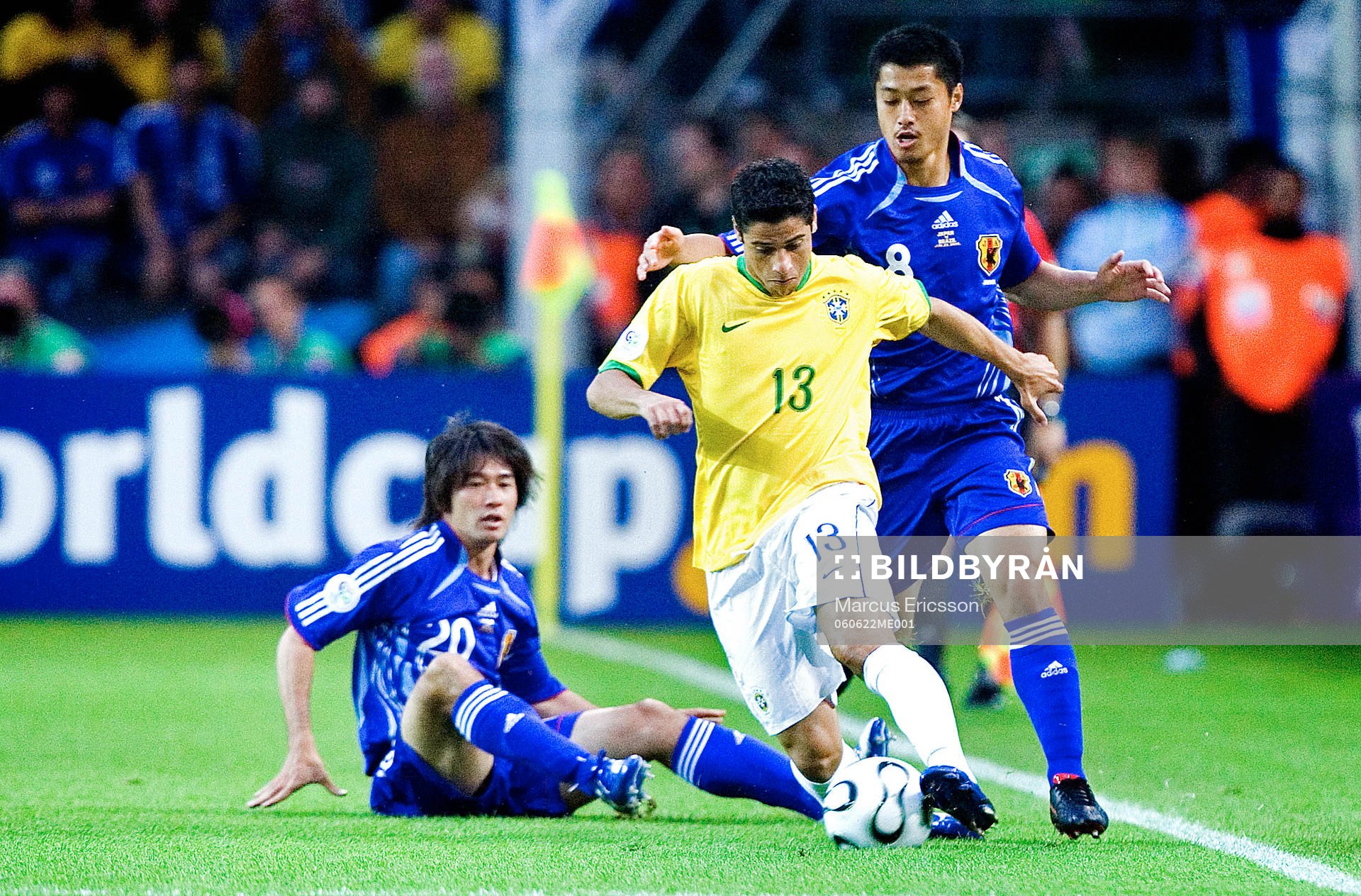 Cicinho, Brasilien sliter sig loss
