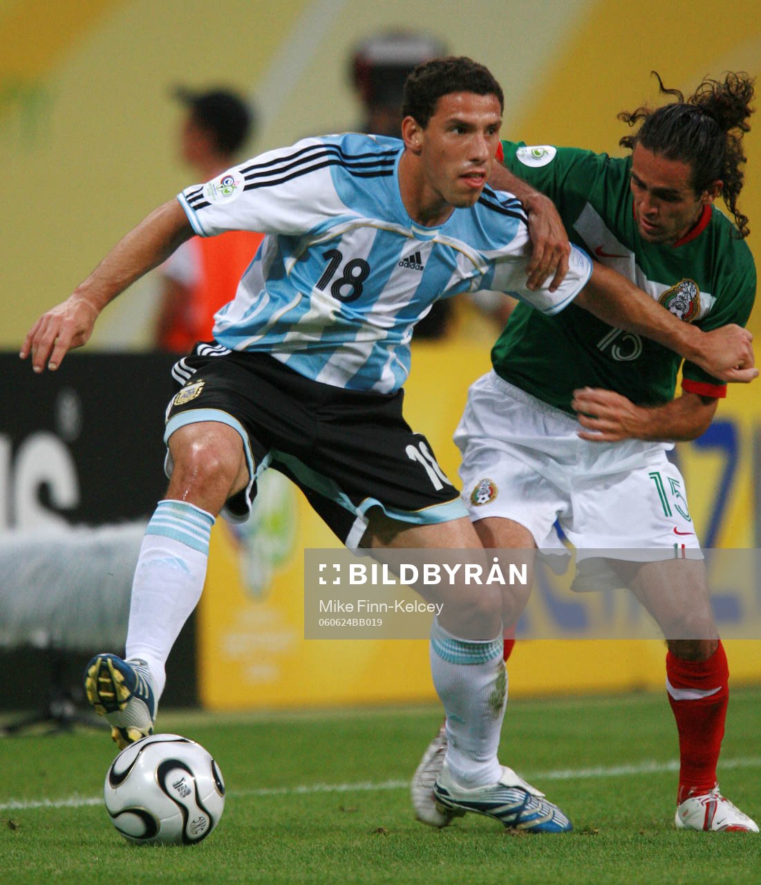 Maxi Rodriguez, Argentina och Jose Antonio Castro, Mexico