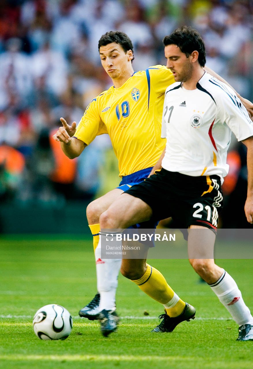 Zlatan Ibrahimovic, Sverige och Cristoph Metzelder, Tyskland
