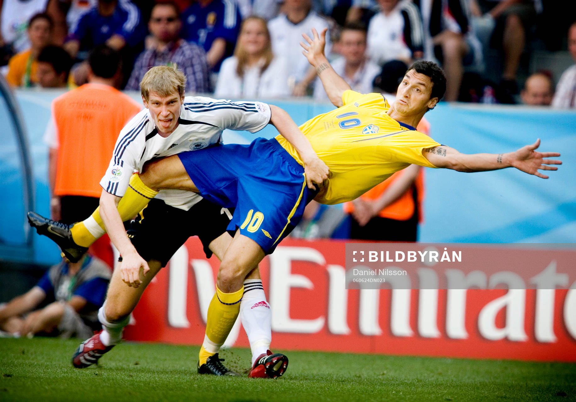 Fotboll, VM 2006, Åttondelsfinal, Tyskland - Sverige