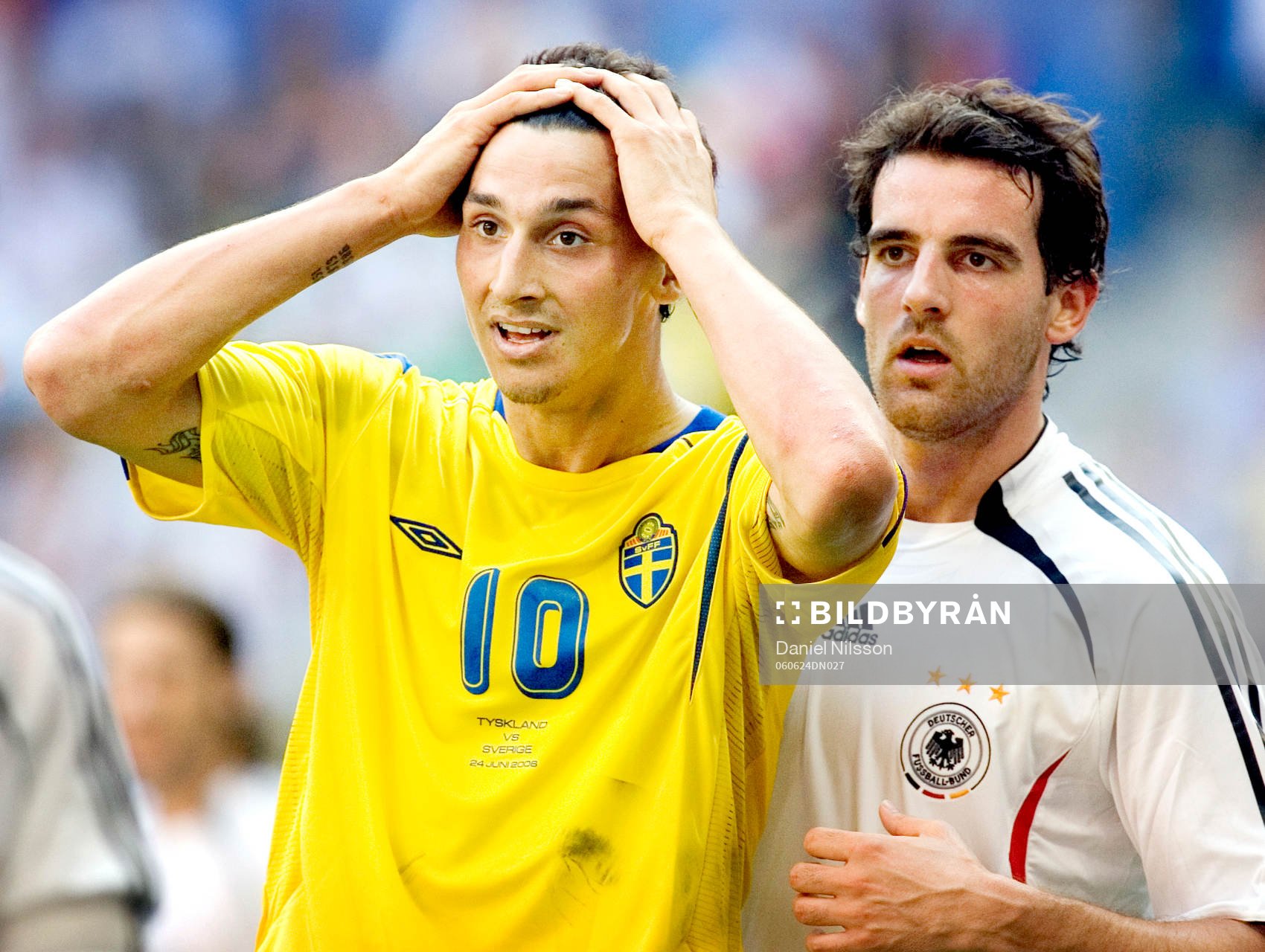 Zlatan Ibrahimovic, Sverige och Cristoph Metzelder, Tyskland