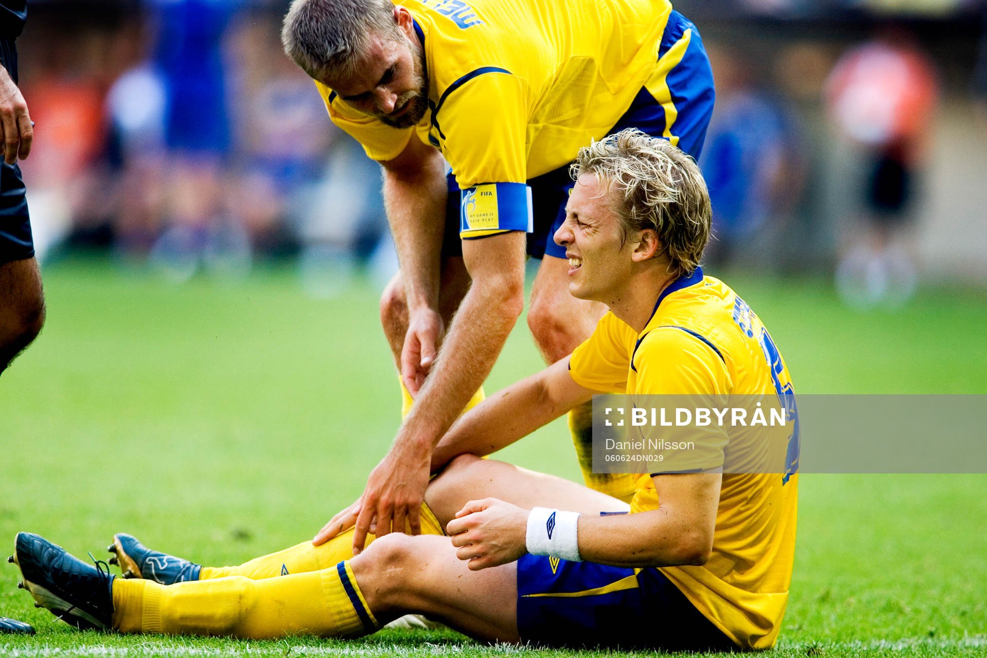 Erik Edman och Olof Mellberg, Sverige