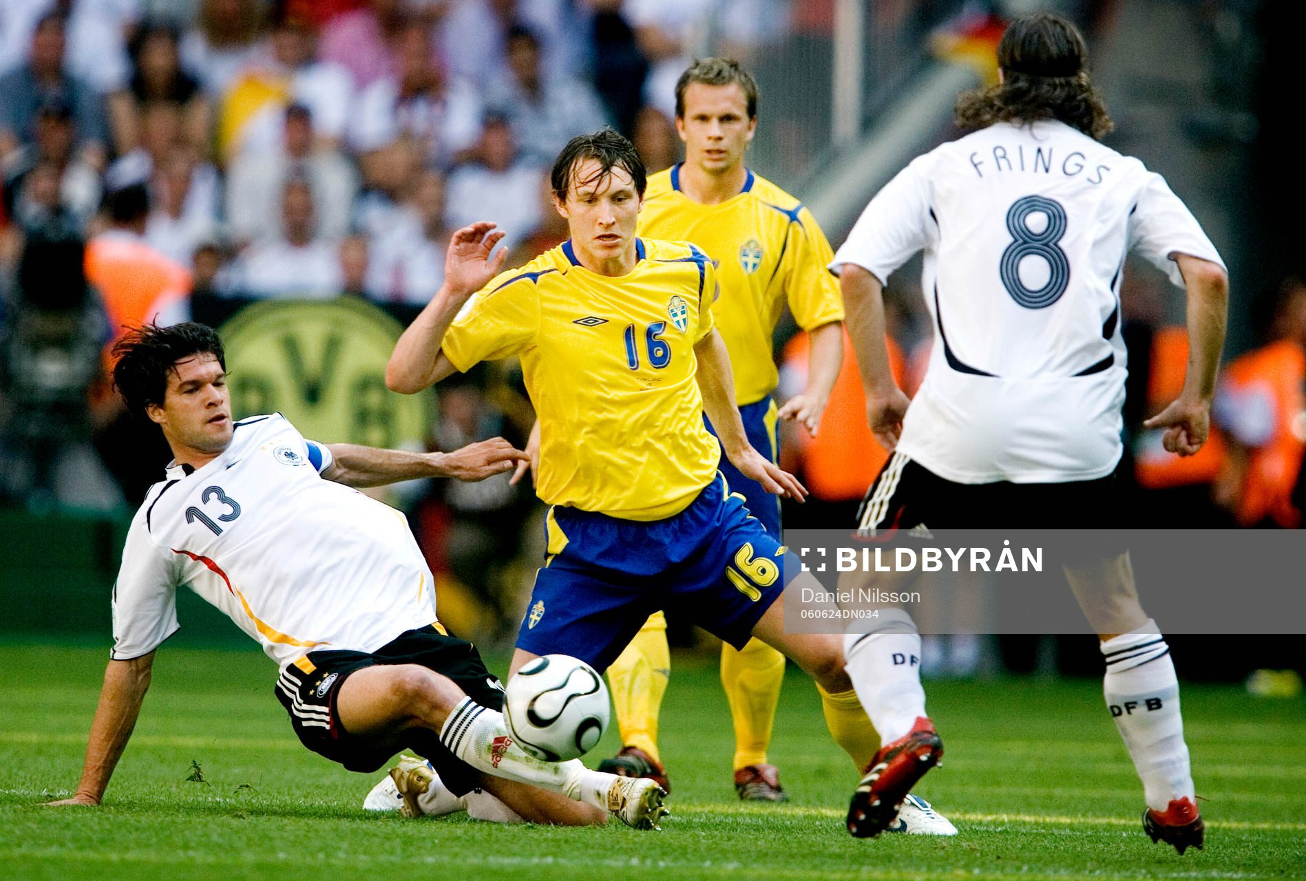Kim Källström, Sverige och Michael Ballack, Tyskland