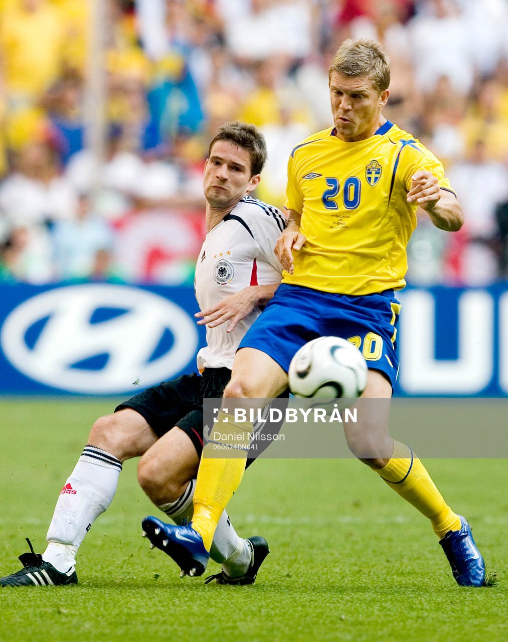 Marcus Allbäck, Sverige och Arne Friedrich, Tyskland