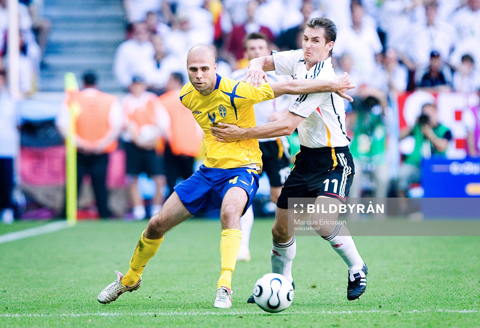 Teddy Lucic och Miroslav Klose